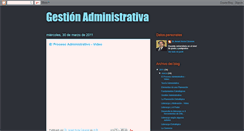 Desktop Screenshot of gestion-admtiva.blogspot.com