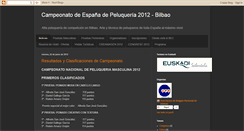 Desktop Screenshot of campeonato2012.blogspot.com