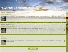 Tablet Screenshot of laciudadjardinelarenal.blogspot.com