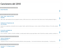 Tablet Screenshot of cancionero-cbu.blogspot.com