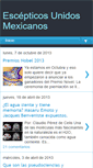 Mobile Screenshot of escepticosunidosmexicanos.blogspot.com