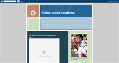 Desktop Screenshot of frutossecosrelativos.blogspot.com