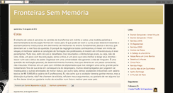 Desktop Screenshot of fronteirassemmemoria.blogspot.com