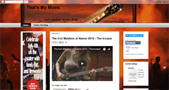 Desktop Screenshot of justaboutmymusic.blogspot.com