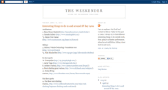 Desktop Screenshot of livingforweekend.blogspot.com