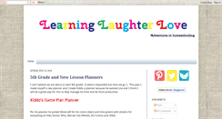 Desktop Screenshot of learninglaughterlove.blogspot.com