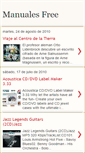 Mobile Screenshot of manuales-tutoriales-gratis.blogspot.com