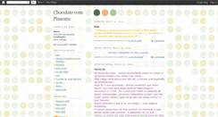Desktop Screenshot of chocolate-com-pimenta.blogspot.com