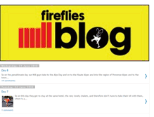 Tablet Screenshot of millfireflies.blogspot.com