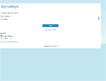 Tablet Screenshot of dry-valleys.blogspot.com