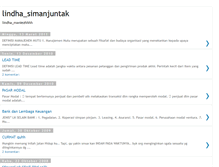 Tablet Screenshot of lindha-simanjuntak.blogspot.com