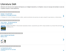 Tablet Screenshot of literaturasam.blogspot.com
