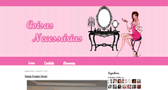 Desktop Screenshot of coisas-necessarias.blogspot.com