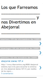 Mobile Screenshot of farreandoenabejorral.blogspot.com