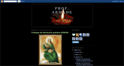 Desktop Screenshot of profesorarmadel.blogspot.com