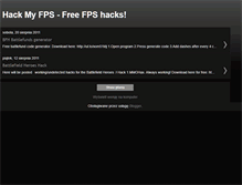 Tablet Screenshot of hackmyfps.blogspot.com