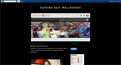 Desktop Screenshot of katkaifwallpaper.blogspot.com