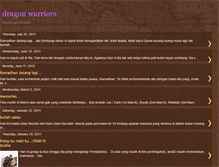 Tablet Screenshot of dragonwarriorladies.blogspot.com