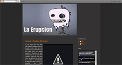 Desktop Screenshot of la-erupcion.blogspot.com