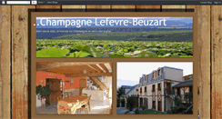 Desktop Screenshot of champagne-lefevre-beuzart.blogspot.com