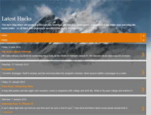 Tablet Screenshot of hackupdated.blogspot.com
