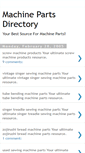 Mobile Screenshot of machine-parts.blogspot.com