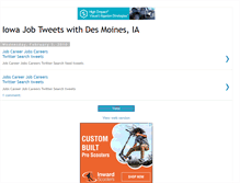 Tablet Screenshot of iowajobtweets.blogspot.com