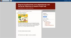 Desktop Screenshot of esteeselpunto.blogspot.com