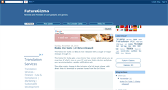 Desktop Screenshot of futuregizmo.blogspot.com