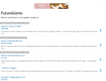 Tablet Screenshot of futuregizmo.blogspot.com