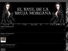 Tablet Screenshot of elbauldelabrujamorgana.blogspot.com