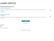 Tablet Screenshot of luxury-lifestyle.blogspot.com