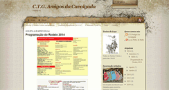 Desktop Screenshot of ctgamigosdacavalgada.blogspot.com
