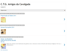 Tablet Screenshot of ctgamigosdacavalgada.blogspot.com