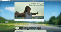 Desktop Screenshot of cancerucan.blogspot.com