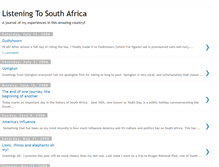 Tablet Screenshot of listeningtosa.blogspot.com