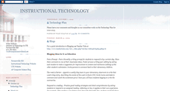 Desktop Screenshot of fisdinstructionaltechnology.blogspot.com