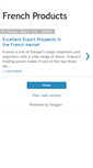 Mobile Screenshot of french-products.blogspot.com