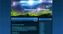 Desktop Screenshot of horoscopodiariogratis.blogspot.com