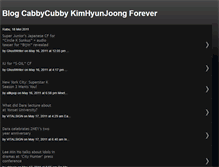 Tablet Screenshot of kimhyunjoongcabbykoreaentertainment.blogspot.com