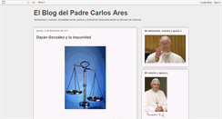 Desktop Screenshot of elblogdelpadrecarlos.blogspot.com