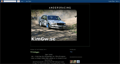 Desktop Screenshot of andersracing.blogspot.com