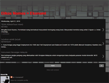 Tablet Screenshot of ekonomi-malaysia.blogspot.com