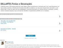 Tablet Screenshot of dellartesfestasdecoracao.blogspot.com