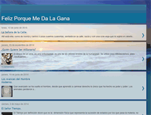 Tablet Screenshot of felizporquemedalagana.blogspot.com