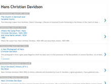 Tablet Screenshot of hanschristiandavidson.blogspot.com