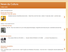 Tablet Screenshot of newsdacultura.blogspot.com