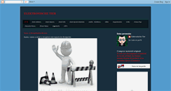 Desktop Screenshot of elektronischetier.blogspot.com