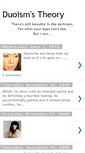 Mobile Screenshot of duoismtheory.blogspot.com