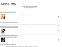 Tablet Screenshot of duoismtheory.blogspot.com